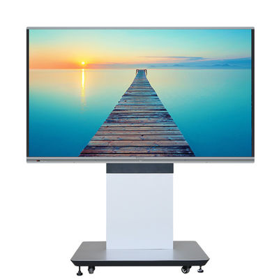 กระดานไวท์บอร์ดแบบโต้ตอบ LCD 4K สมาร์ทบอร์ด 86 นิ้ว 20 คะแนนราคาถูกสำหรับมหาวิทยาลัย