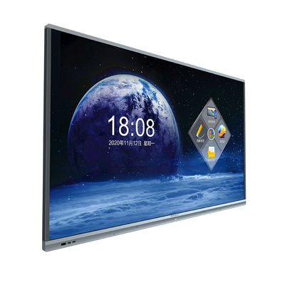 กระดานไวท์บอร์ดแบบโต้ตอบ IR Touch Screen ขนาด 105 นิ้วสำหรับธุรกิจ