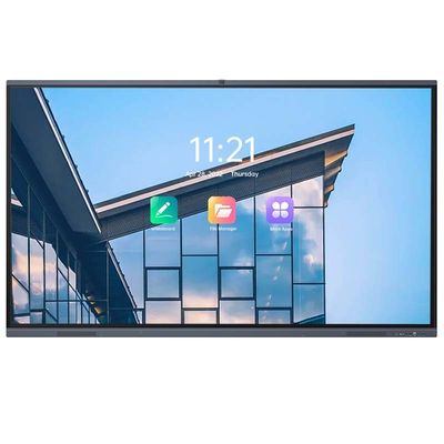 65 '' 4K LED กระดานไวท์บอร์ดแบบโต้ตอบสำหรับการประชุม