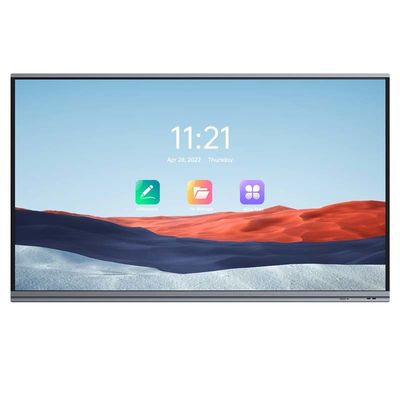 H11 86 นิ้ว High End Interactive Flat Panel Display กระดานอัจฉริยะ Interactive Multi Screen