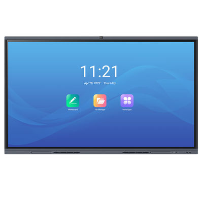 H11S 75 '' 8G RAM Smart Teach Board 4K UHD จอแบนแบบโต้ตอบอัจฉริยะสำหรับโรงเรียน