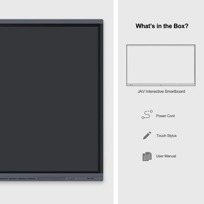 H11D กระดานไวท์บอร์ดแบบโต้ตอบขนาด 75 นิ้ว Smart Digital Board พร้อมจุดสัมผัส 40 จุด