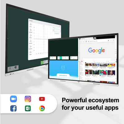 H6C 86 นิ้ว Smart Panel AG Touch Screen School ใช้โรงงาน OEM ของบอร์ดแบบโต้ตอบ
