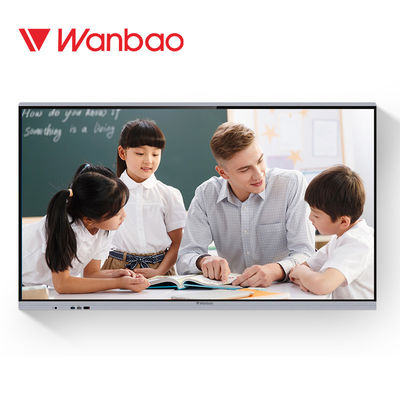 Multi Functional All In One Digital Board สำหรับการสอนระบบคู่ 65 นิ้ว