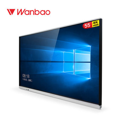LCD Interactive Digital Smart Board อุปกรณ์การศึกษาอิเล็กทรอนิกส์สำหรับโรงเรียน 55/65/75/86/100 นิ้ว
