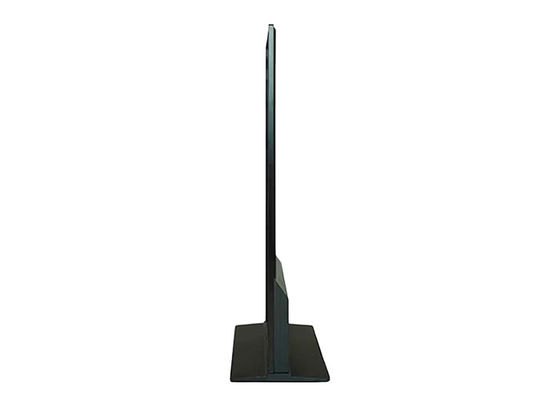 Wifi Ultra Slim ในร่มจอแอลซีดีป้ายโฆษณาดิจิตอล Kiosk ด้วยกระจก