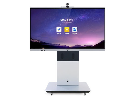 ป้ายดิจิตอลไวท์บอร์ดแบบโต้ตอบสมาร์ทตั้งพื้น 65 ''