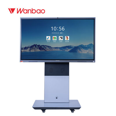 20 คะแนน Touch Smart Interactive Whiteboard Network Video ไร้กรอบ 86 นิ้ว