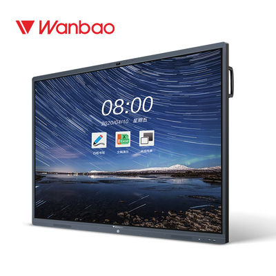 20 คะแนน Touch Smart Interactive Whiteboard Network Video ไร้กรอบ 86 นิ้ว