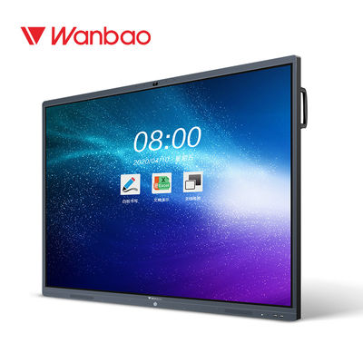 ไวท์บอร์ดอินเทอร์แอคทีฟ LCD อินฟราเรดอัจฉริยะ 4K 75 นิ้ว