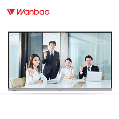 4k แบบบูรณาการแผงอินเตอร์แอคทีสมาร์ทหน้าจอสัมผัสขนาดใหญ่ 65 '' 75 &quot;86&quot;