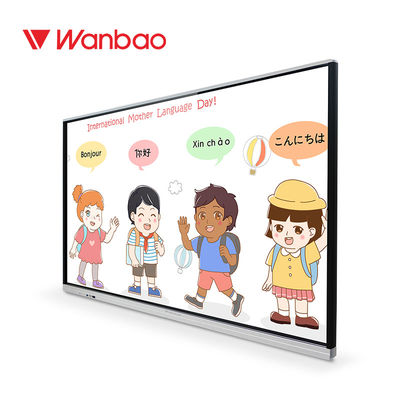 กระดานไวท์บอร์ดแบบโต้ตอบการศึกษาแบบ All In One Education