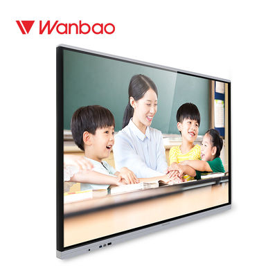 หน้าจอขนาดใหญ่ All In One ไวท์บอร์ดแบบโต้ตอบได้จากระยะไกล Live Class Artifact 86 Hd258
