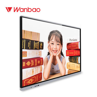 ไวท์บอร์ดแบบสัมผัสหน้าจอสัมผัสร่างกายอิเล็กทรอนิกส์ 4K HD