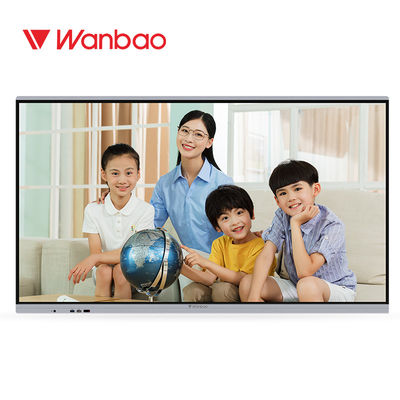 ไวท์บอร์ดแบบสัมผัสหน้าจอสัมผัสร่างกายอิเล็กทรอนิกส์ 4K HD