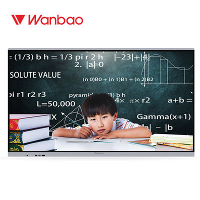 การสอนกระดานไวท์บอร์ดแบบโต้ตอบ Touch LCD สำหรับห้องเรียน