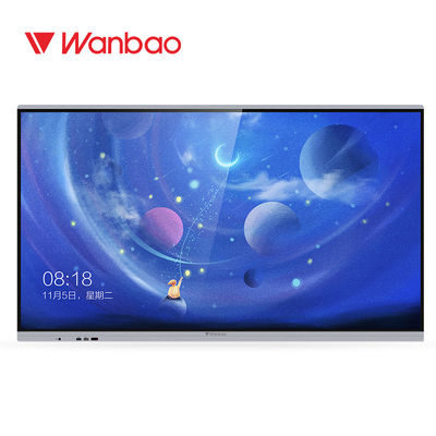 ไวท์บอร์ดแบบโต้ตอบ LCD อัจฉริยะไร้สายแบบพกพา Touch All In One