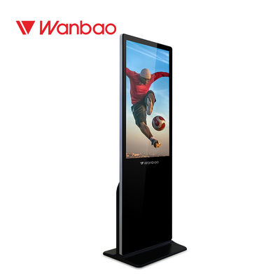 Slim Body Indoor Advertising จอแสดงผล LED แบบยืนฟรีสำหรับโรงภาพยนตร์