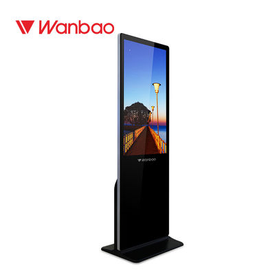 เครื่องเล่นโฆษณา LCD ตั้งพื้นสำหรับ Android ขนาด 43 &quot;50&quot; 55 &quot;65&quot;