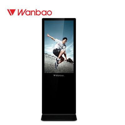 Slim Body Indoor Advertising จอแสดงผล LED แบบยืนฟรีสำหรับโรงภาพยนตร์