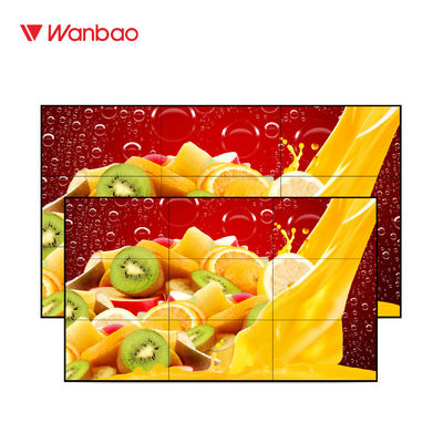 46 &quot;LCD Splicing หน้าจอ LCD Wall Panel ความสว่าง 800nits กับ LG