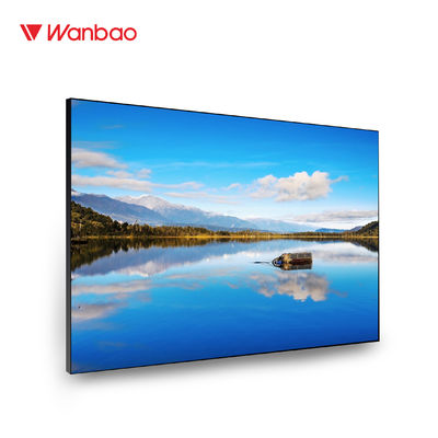 แผงผนังวิดีโอ LCD หลายแผงพร้อมกรอบ Super Narrow 5.3 มม. 55 นิ้ว