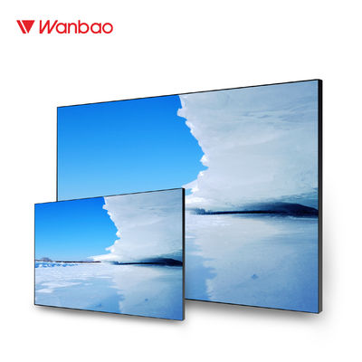 จอแสดงผลขนาด 55 &quot;DID Lcd Video Wall พร้อมฝาแคบ 5.3 มม. พร้อมแสงพื้นหลัง LED