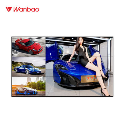 3X9 46 นิ้ว LCD Splicing หน้าจอ 6.7mm LCD Video Wall สำหรับรัฐบาลท้องถิ่น