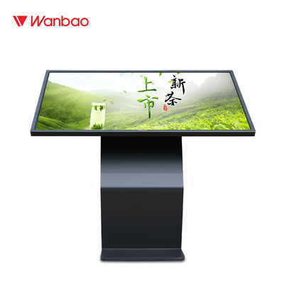 ตู้ร้านอาหารแนวนอนจอสัมผัสเครื่องสืบค้นข้อความแสดงผล LCD ระบบ Android