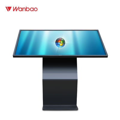 ตู้ร้านอาหารแนวนอนจอสัมผัสเครื่องสืบค้นข้อความแสดงผล LCD ระบบ Android