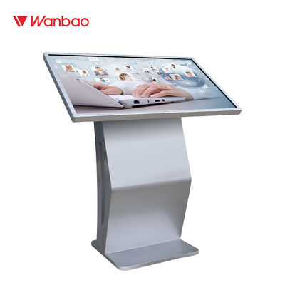 ตู้ร้านอาหารแนวนอนจอสัมผัสเครื่องสืบค้นข้อความแสดงผล LCD ระบบ Android