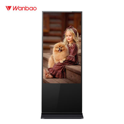 Slim Body Indoor Advertising จอแสดงผล LED แบบยืนฟรีสำหรับโรงภาพยนตร์