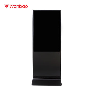เครื่องเล่นสื่อโฆษณา LCD แบบตั้งพื้นขนาด Touch Screen ขนาด 55 นิ้ว