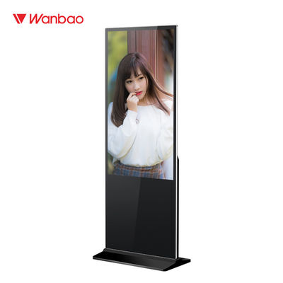 ป้ายยืนหน้าจอสัมผัส LED แบบตั้งพื้นสำหรับโฆษณาในร่ม