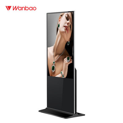 Totem Floor Led Stand ป้ายดิจิตอลหน้าจอแสดงผลโฆษณา LCD ในร่ม