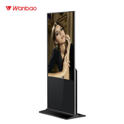 เครื่องเล่นสื่อโฆษณา LCD แบบตั้งพื้นขนาด Touch Screen ขนาด 55 นิ้ว