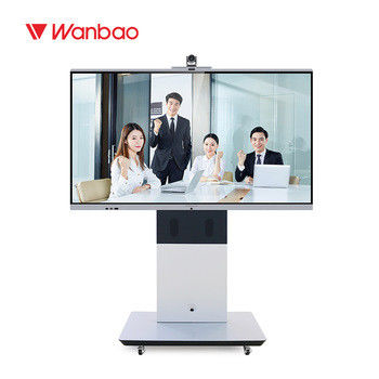 65 &quot;4k Smart Whiteboard Intelligent Interactive Flat Panel สำหรับการเรียนการสอน