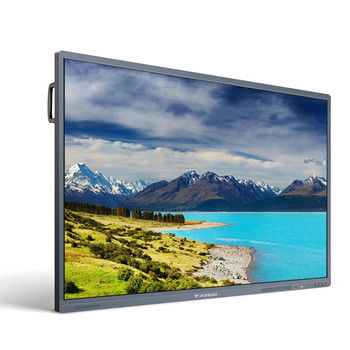 กรอบอลูมิเนียมอินเตอร์แอคทีฟ H8Q 75 นิ้ว Smart Board Monitor Ir Touch