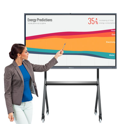 Digital Office Meeting Smart Board Interactive Flat Panel 65 นิ้ว