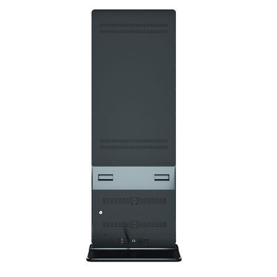 หน้าจอสัมผัส Android กระจกนิรภัยตู้โฆษณาแสดง 55 ''