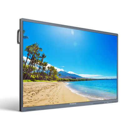 55, 65, 70, 75, 85 นิ้ว LED Multi Touchscreen ขนาดใหญ่ All In One Pc Monitor Smart Board พร้อมปากกาฟรี