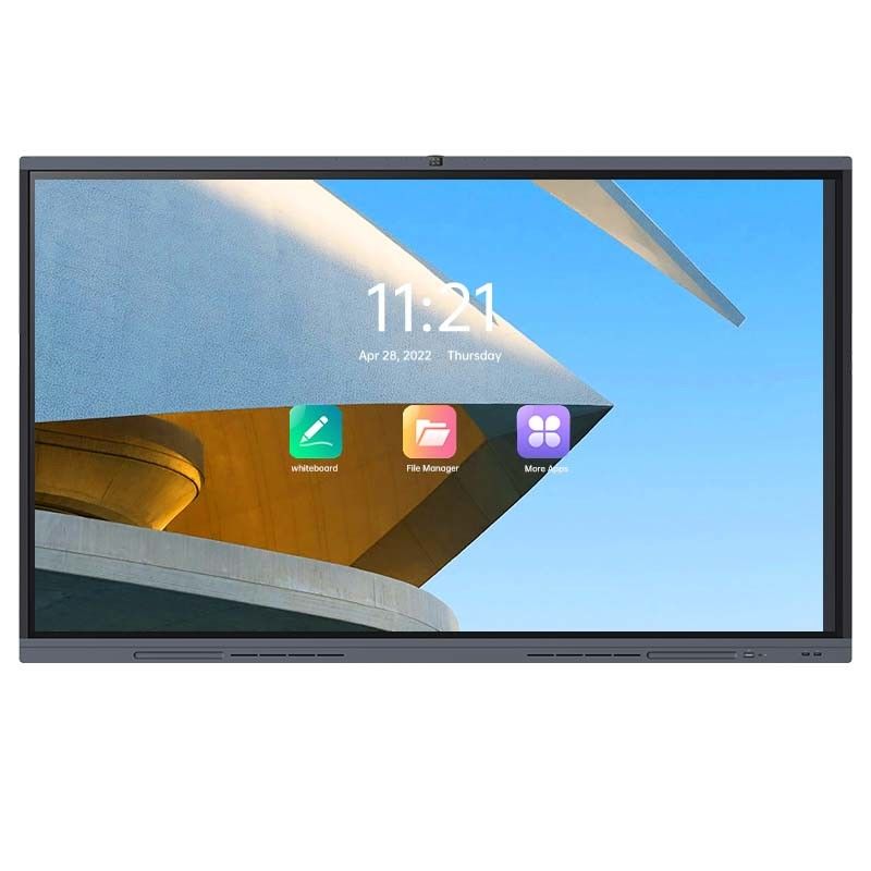 H11S Multi Touch Screen สมาร์ทอินเตอร์แอคทีจอแบน 86 นิ้ว OEM 4K Digital Whiteboard
