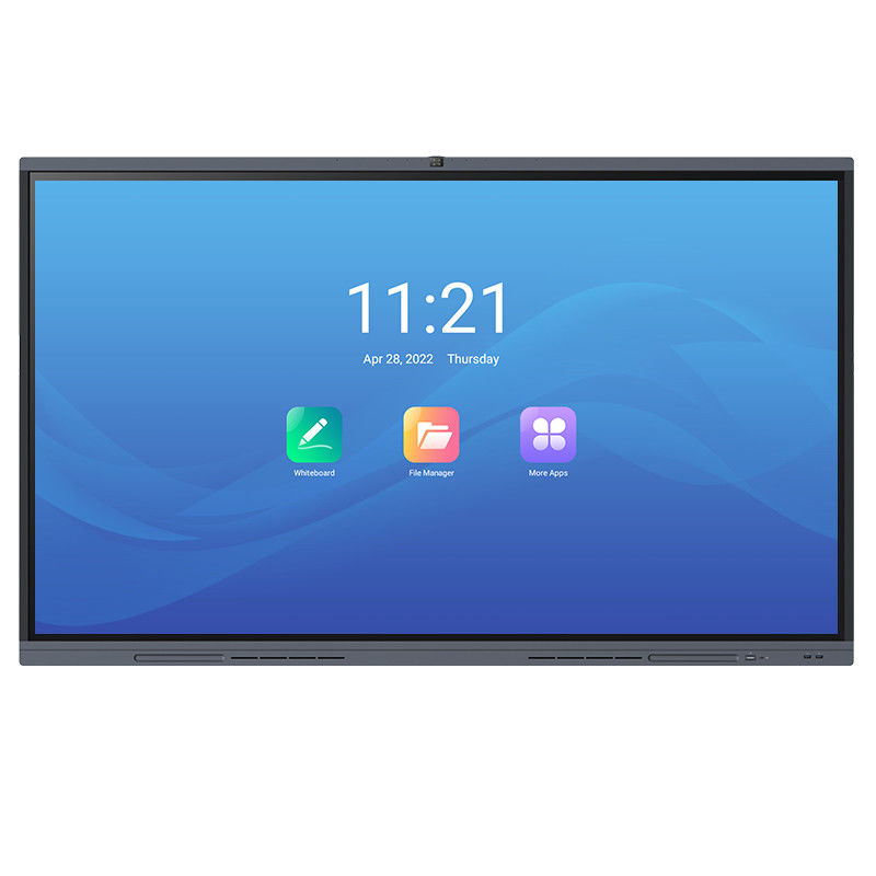 H11S 75 '' 8G RAM Smart Teach Board 4K UHD จอแบนแบบโต้ตอบอัจฉริยะสำหรับโรงเรียน