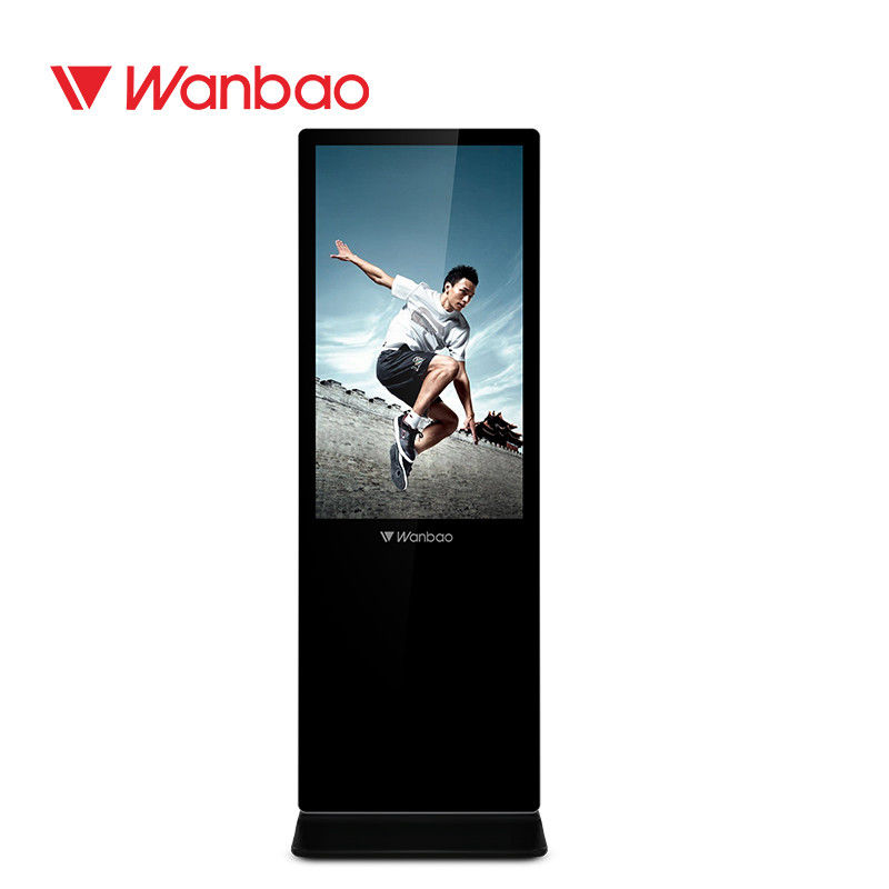 Slim Body Indoor Advertising จอแสดงผล LED แบบยืนฟรีสำหรับโรงภาพยนตร์