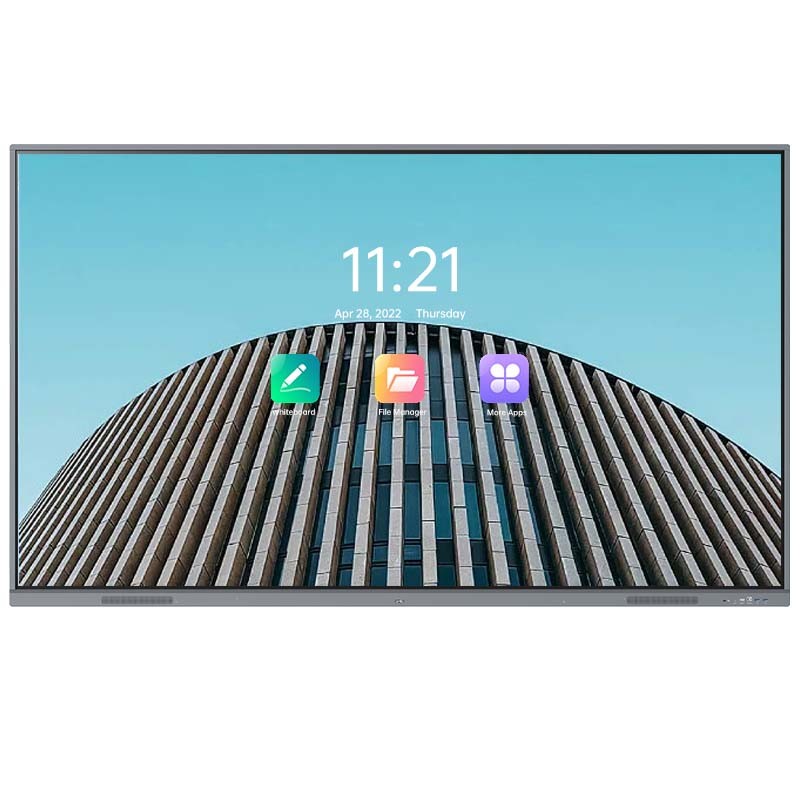 H10 75 นิ้ว Interactive Flat Panel Display กระดานดิจิตอลที่กำหนดเองสำหรับห้องเรียน