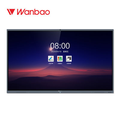 Interactive Digital Smart Board อุปกรณ์การศึกษาอิเล็กทรอนิกส์สำหรับโรงเรียน 55/65/75/86/100 นิ้ว