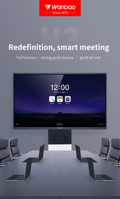 55 นิ้ว 65 นิ้ว 75 นิ้ว 86 นิ้ว Smart Board Interactive Flat Panel สำหรับการประชุม