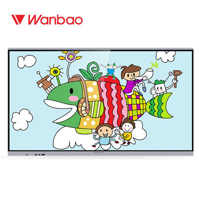 ห้องเรียนการศึกษาหน้าจอสัมผัสไวท์บอร์ดแบบโต้ตอบกรอบอลูมิเนียม